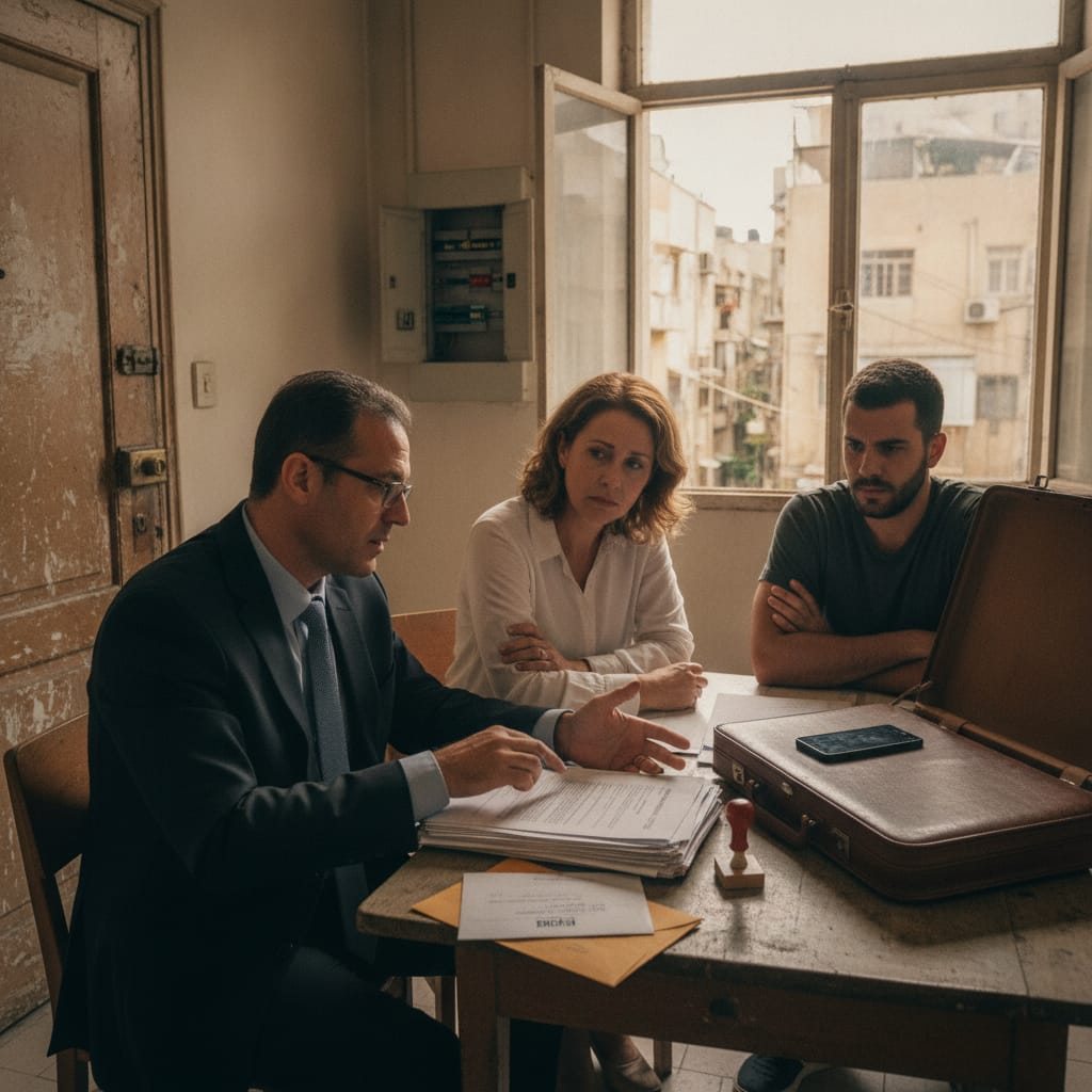 3 אנשים בשיחה